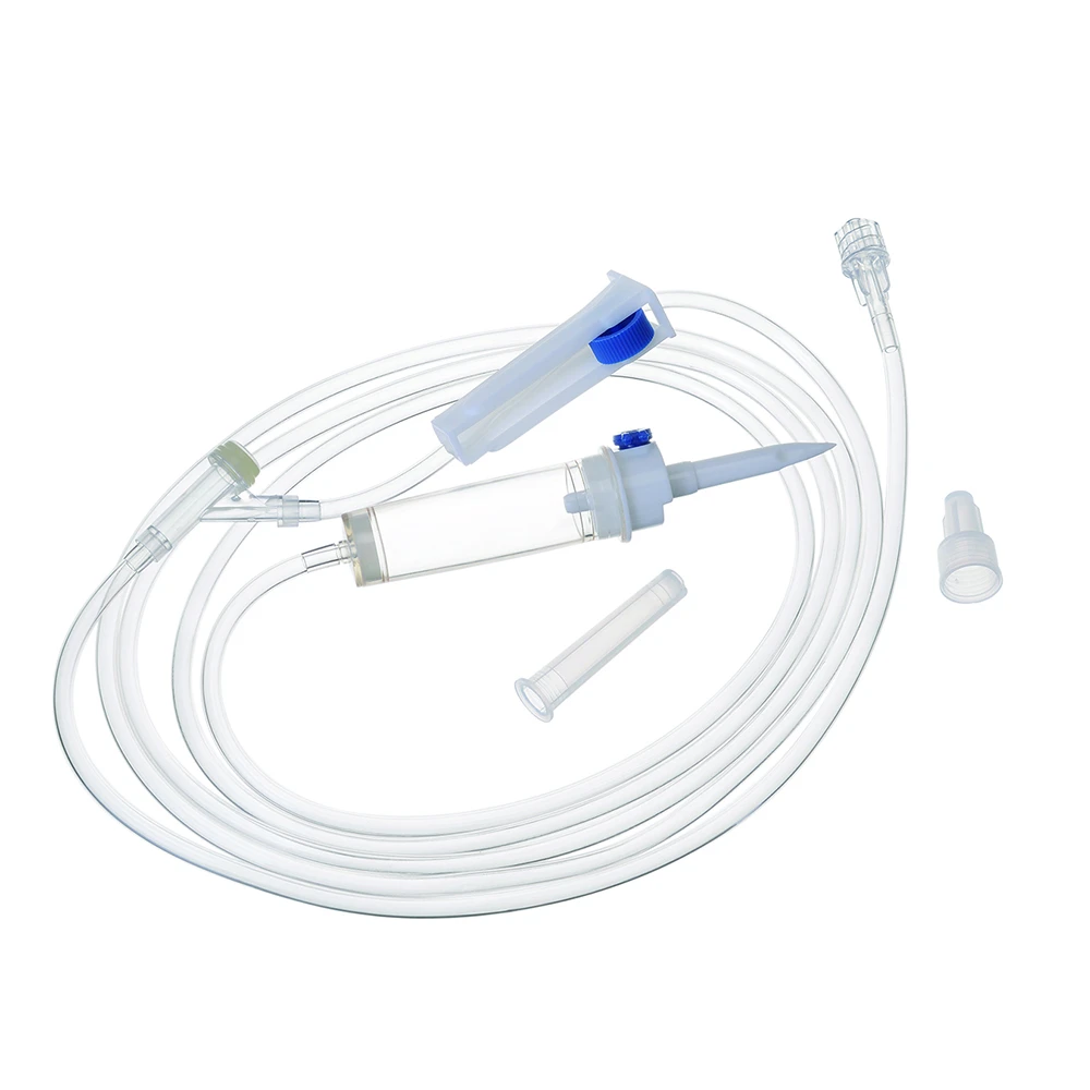 iatromed disposable_infusion_set Συσκευές ορού με διακλάδωση - Image 1
