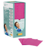Oδοντ. πετσέτα Soft Care Plus 3ply με dispenser φούξια (4 x 125 τεμ)