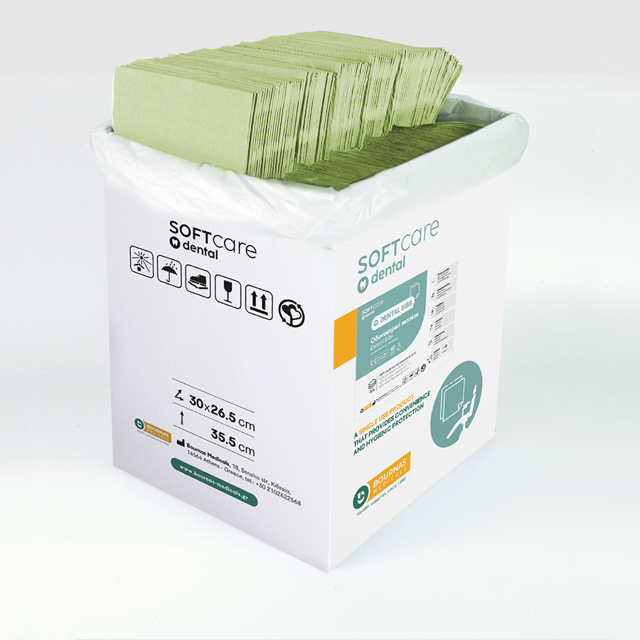 iatromed-bibs_green_900x900-900x900 Oδοντ. πετσέτα Soft Care Standard πράσινη (500 τεμ) - Image 1