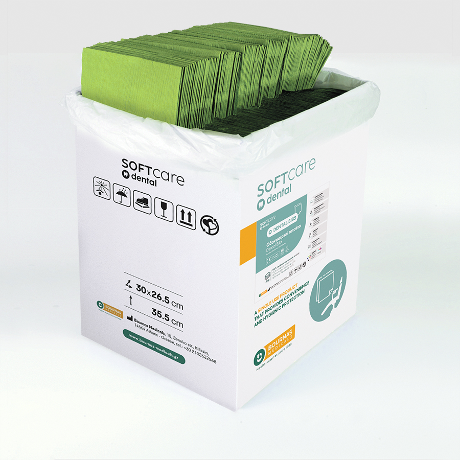 iatromed-bibs_lime_green_900x900-900x900 Oδοντ. πετσέτα Soft Care Standard λαχανί (500 τεμ) - Image 1