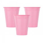Οδοντ. Ποτηράκια Soft Care - 180 ml - Ροζ (100 τμχ)