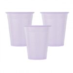 Οδοντ. Ποτηράκια Soft Care - 180 ml - Μωβ (100 τμχ)