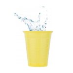Οδοντ. Ποτηράκια Soft Care - 180 ml - Κίτρινα (100 τμχ) - Image 2