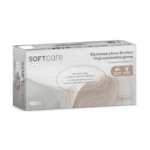 Γάντια Βινυλίου Soft Care ICE - Λευκό χωρίς πούδρα - Image 2