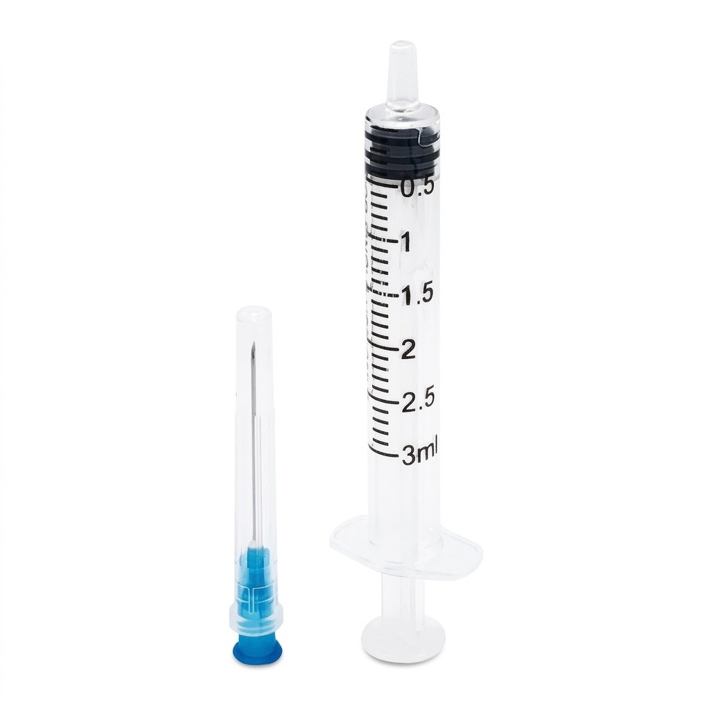 iatromed-serix-3cc Σύριγγα "Serix" 3 ml & G-23 1 1/4 Luer Slip (100 τεμ) - Image 1