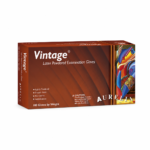 Γάντια Latex Aurelia® Vintage με πούδρα κρεμώδες λευκό - Image 2