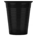 Οδοντ. Ποτηράκια Soft Care - 180 ml - Μαύρο (100 τμχ) - Image 3