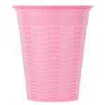 Οδοντ. Ποτηράκια Soft Care - 180 ml - Ροζ (100 τμχ) - Image 3