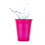 Οδοντ. Ποτηράκια Soft Care - 180 ml - Μπορντώ (100 τμχ) - Image 2