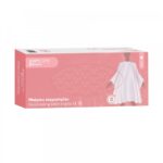 Μπέρτες κομμωτηρίου Soft Care PE - Διαφανείς 130 cm x 90 cm (40τεμ)