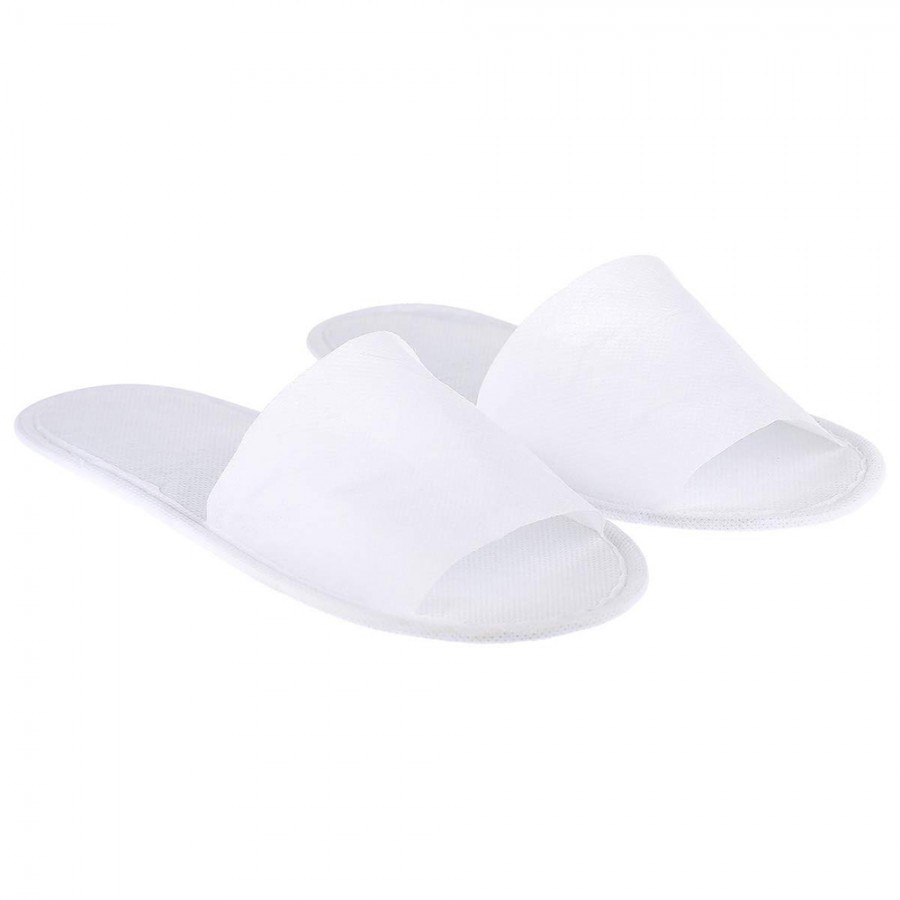 Iatromed open-slippers-nonwoven-900x900 Παντόφλες Soft Care non-woven ανοιχτές (25τμχ) - Image 1