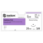 Ράμμα PGA 2/0 75cm 26mm 3/8 του κύκλου, Κόπτουσα (24τεμ)