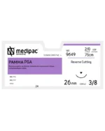 Ράμμα PGA 2/0 75cm 26mm 3/8 του κύκλου, Κόπτουσα (24τεμ)