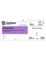 Ράμμα PGA 4/0 45cm, 16mm 3/8 του κύκλου, Κόπτουσα (24τεμ)