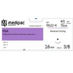 Ράμμα PGA 4/0 75cm, 19mm 3/8 του κύκλου, Κόπτουσα (24τεμ)