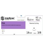 Ράμμα PGA 4/0 75cm, 19mm 3/8 του κύκλου, Κόπτουσα (24τεμ)