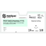Ράμμα PROFIMED 4/0 45cm, 19mm 3/8 Κόπτουσα (24τεμ)