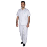 Ιατρική Στολή Unisex – Λευκό - Image 2
