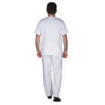 Ιατρική Στολή Unisex – Λευκό - Image 4