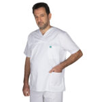 Ιατρική Στολή Unisex – Λευκό - Image 5