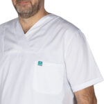 Ιατρική Στολή Unisex – Λευκό - Image 6