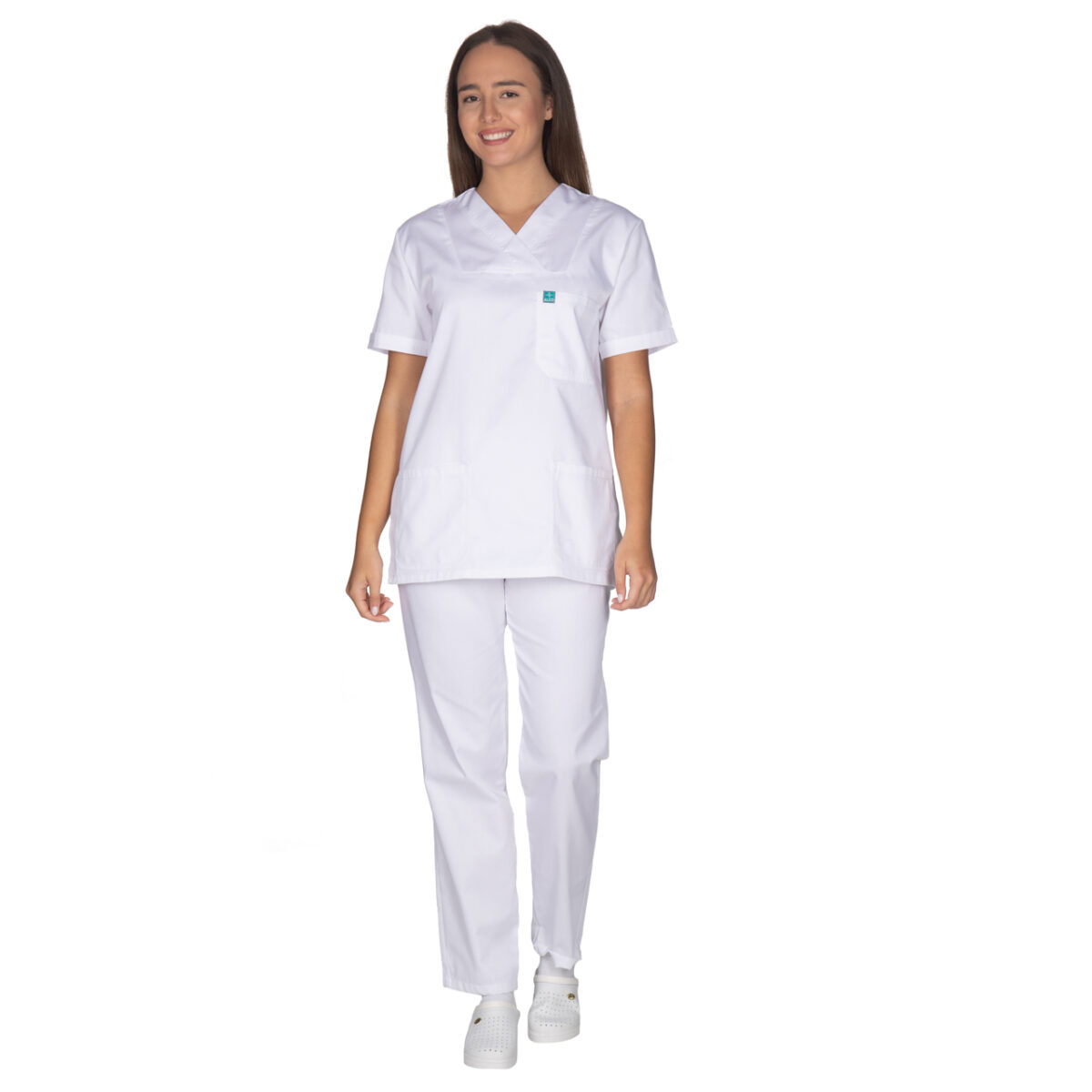 Ιατρική Στολή Unisex – Λευκό - Image 7