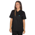 Ιατρική Στολή Unisex – Μαύρο - Image 10