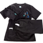 Ιατρική Στολή Unisex – Μαύρο - Image 12