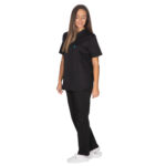 Ιατρική Στολή Unisex – Μαύρο - Image 8