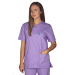 Ιατρική Στολή Unisex – Μωβ - Image 10