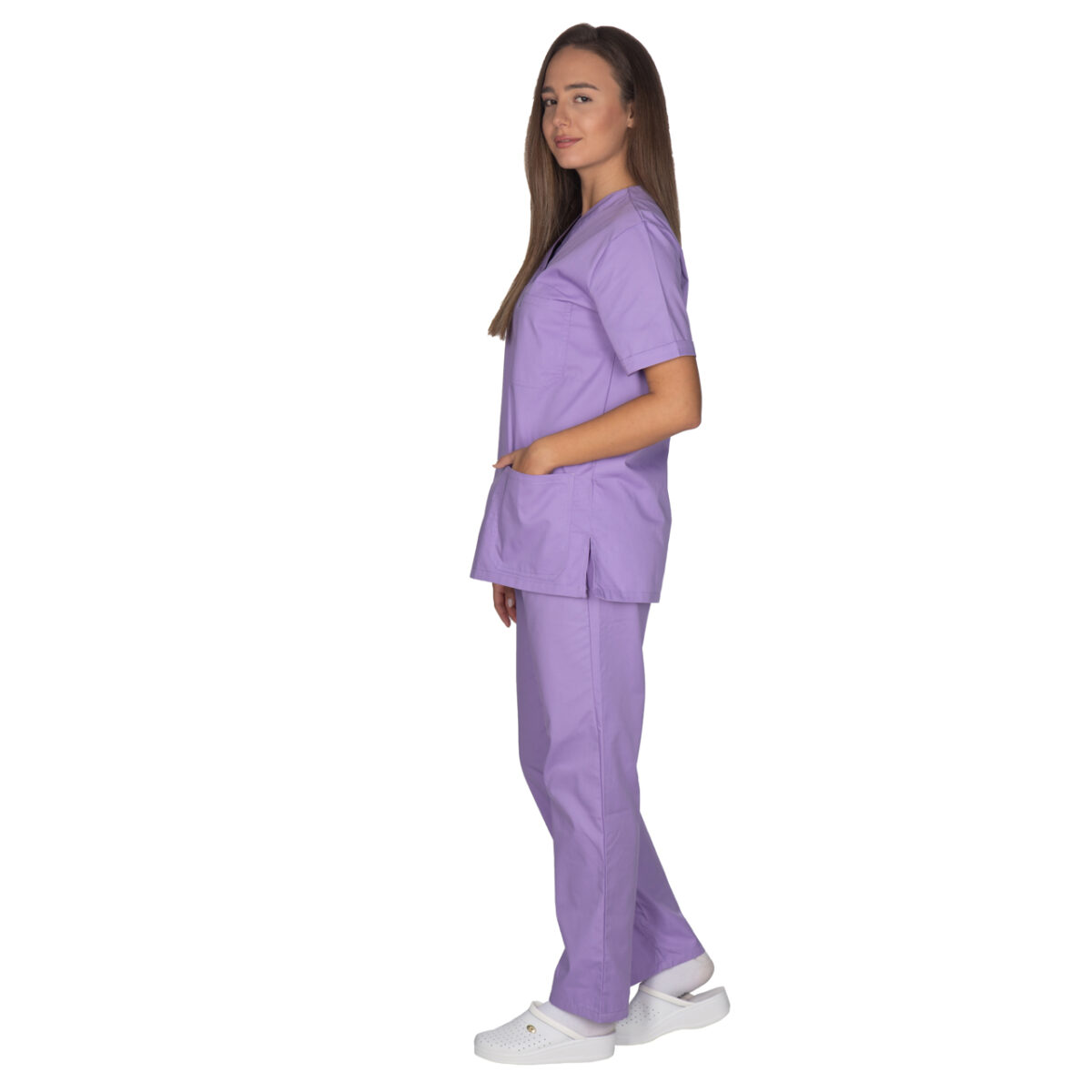 Ιατρική Στολή Unisex – Μωβ - Image 8