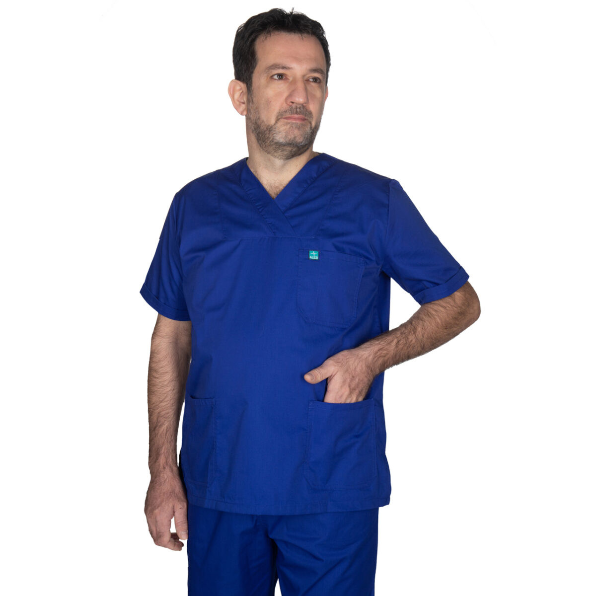 Ιατρική Στολή Unisex – Μπλε - Image 5
