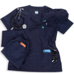 Ιατρική Στολή Unisex – Σκούρο Μπλέ - Image 12