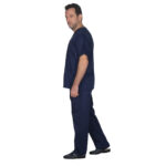 Ιατρική Στολή Unisex – Σκούρο Μπλέ - Image 3