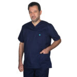Ιατρική Στολή Unisex – Σκούρο Μπλέ - Image 5