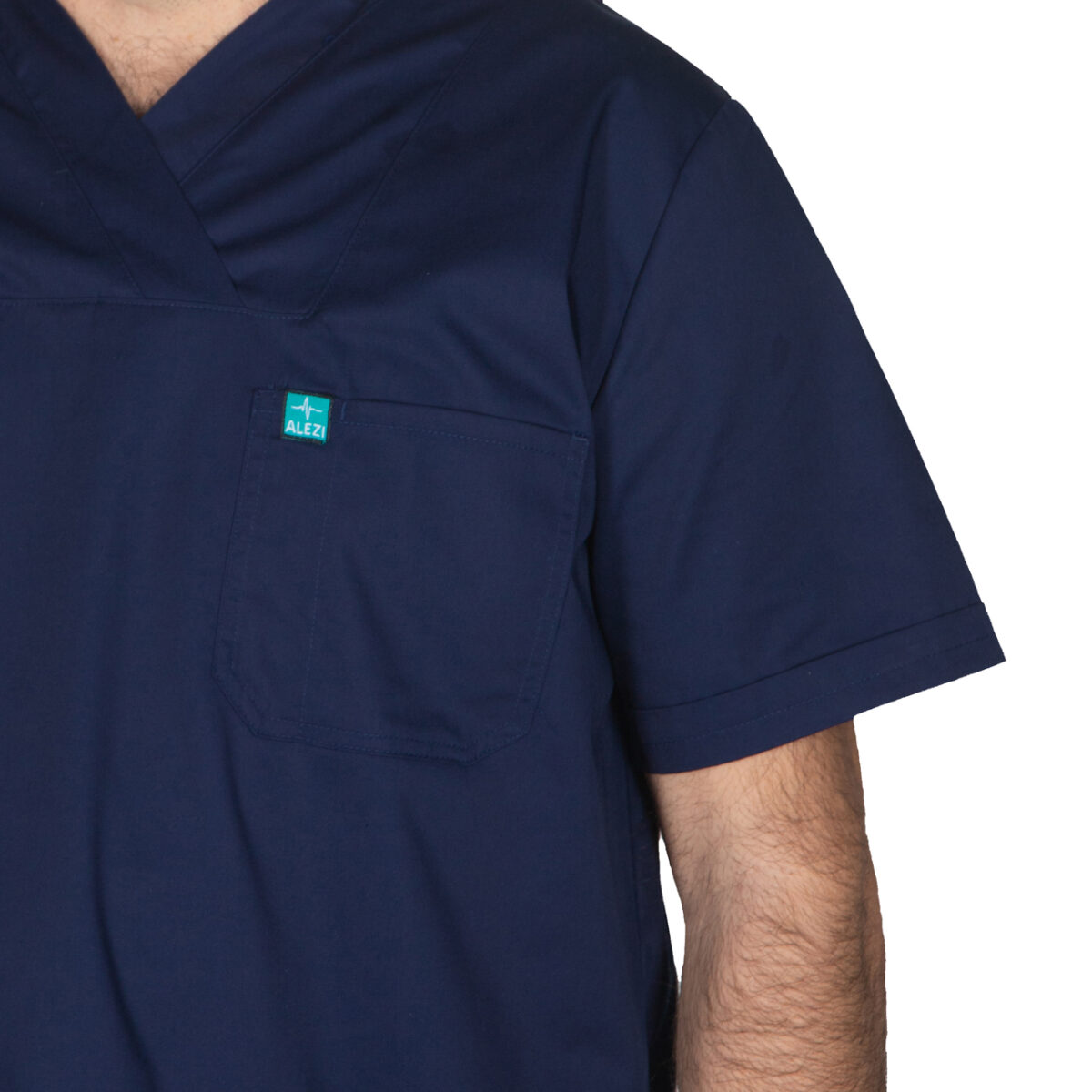Ιατρική Στολή Unisex – Σκούρο Μπλέ - Image 6