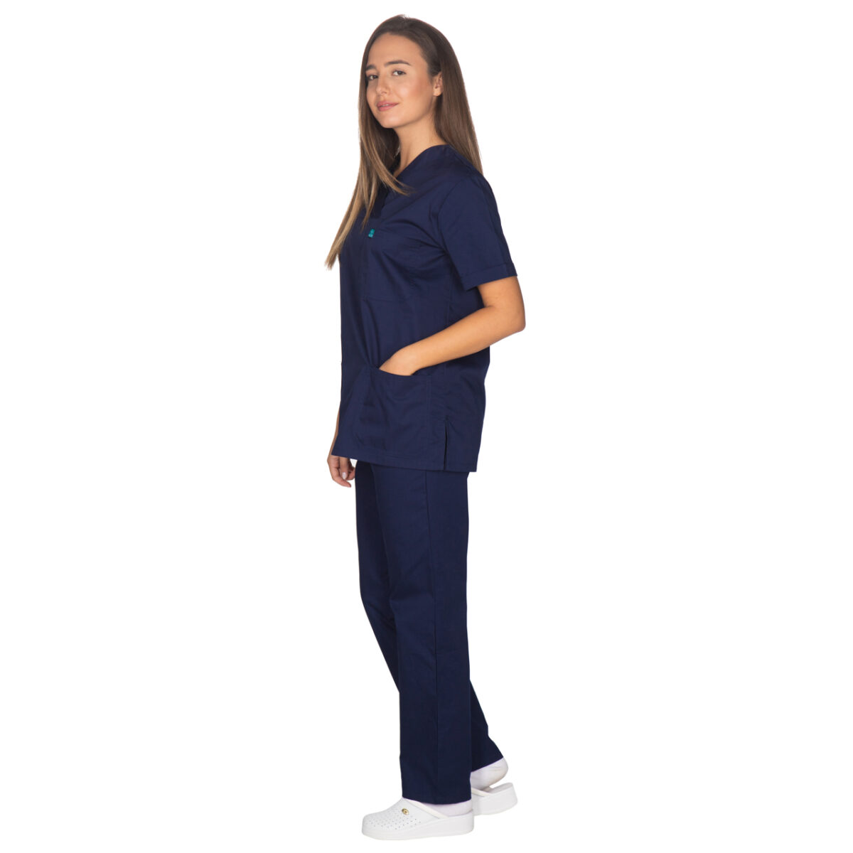 Ιατρική Στολή Unisex – Σκούρο Μπλέ - Image 8