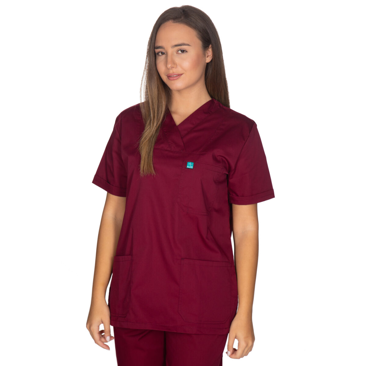 Ιατρική Στολή Unisex – Μπορντό - Image 10