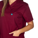 Ιατρική Στολή Unisex – Μπορντό - Image 11