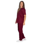 Ιατρική Στολή Unisex – Μπορντό - Image 8