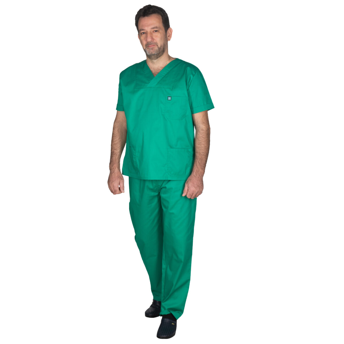 Ιατρική Στολή Unisex – Ανοιχτό Πράσινο - Image 2