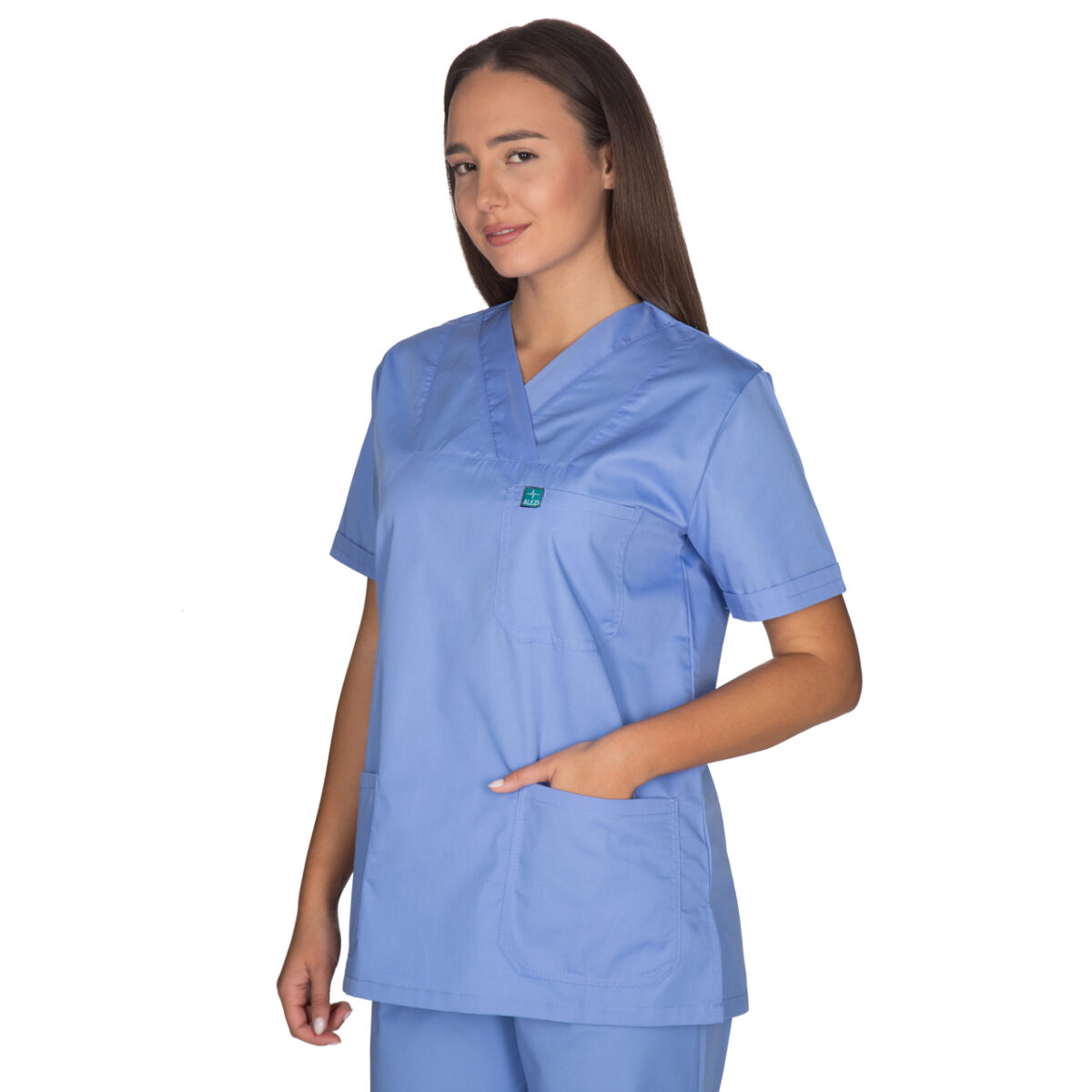 Ιατρική Στολή Unisex – Σιέλ - Image 10