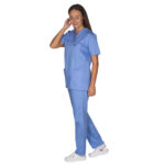 Ιατρική Στολή Unisex – Σιέλ - Image 8