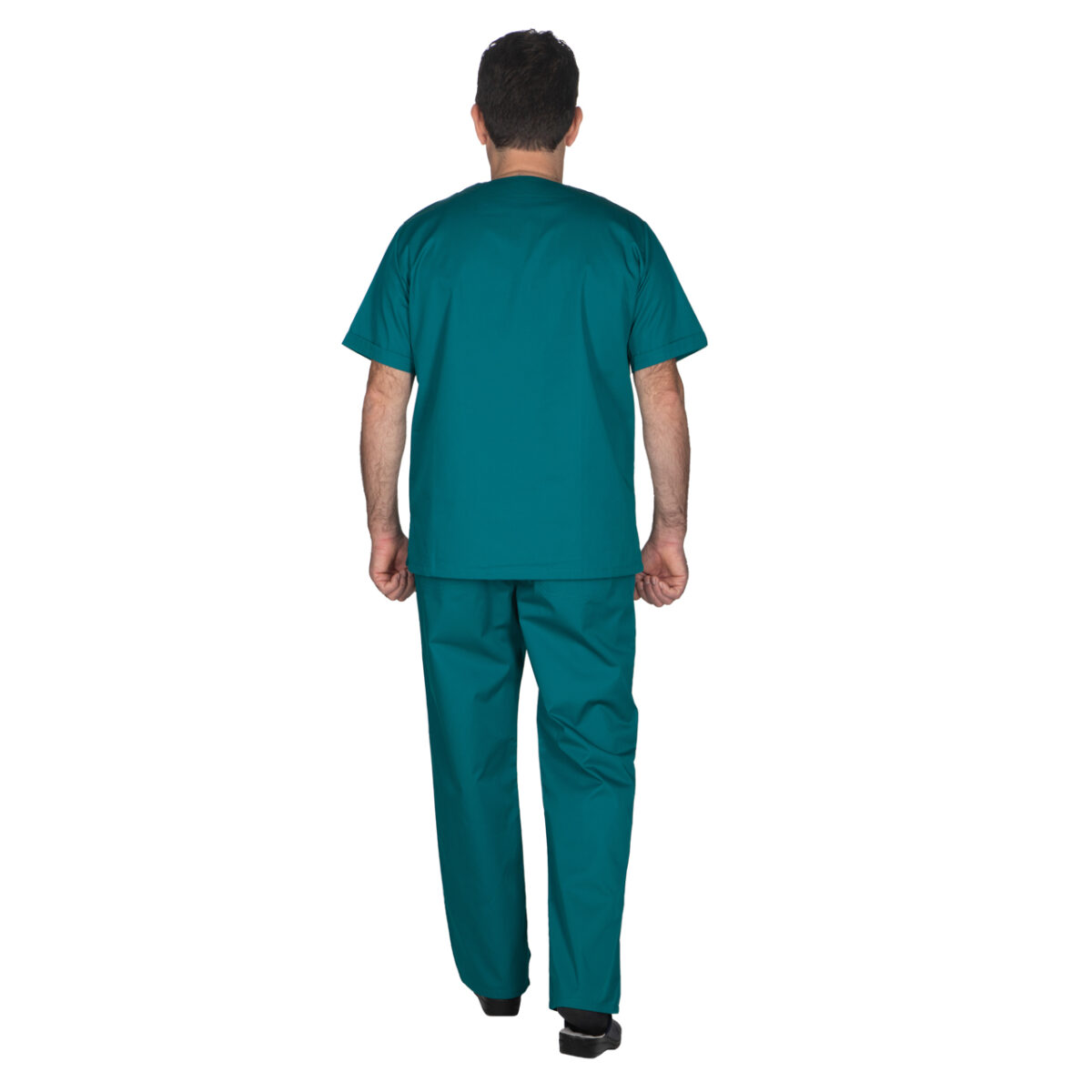 Ιατρική Στολή Unisex – Σκούρο πράσινο - Image 4