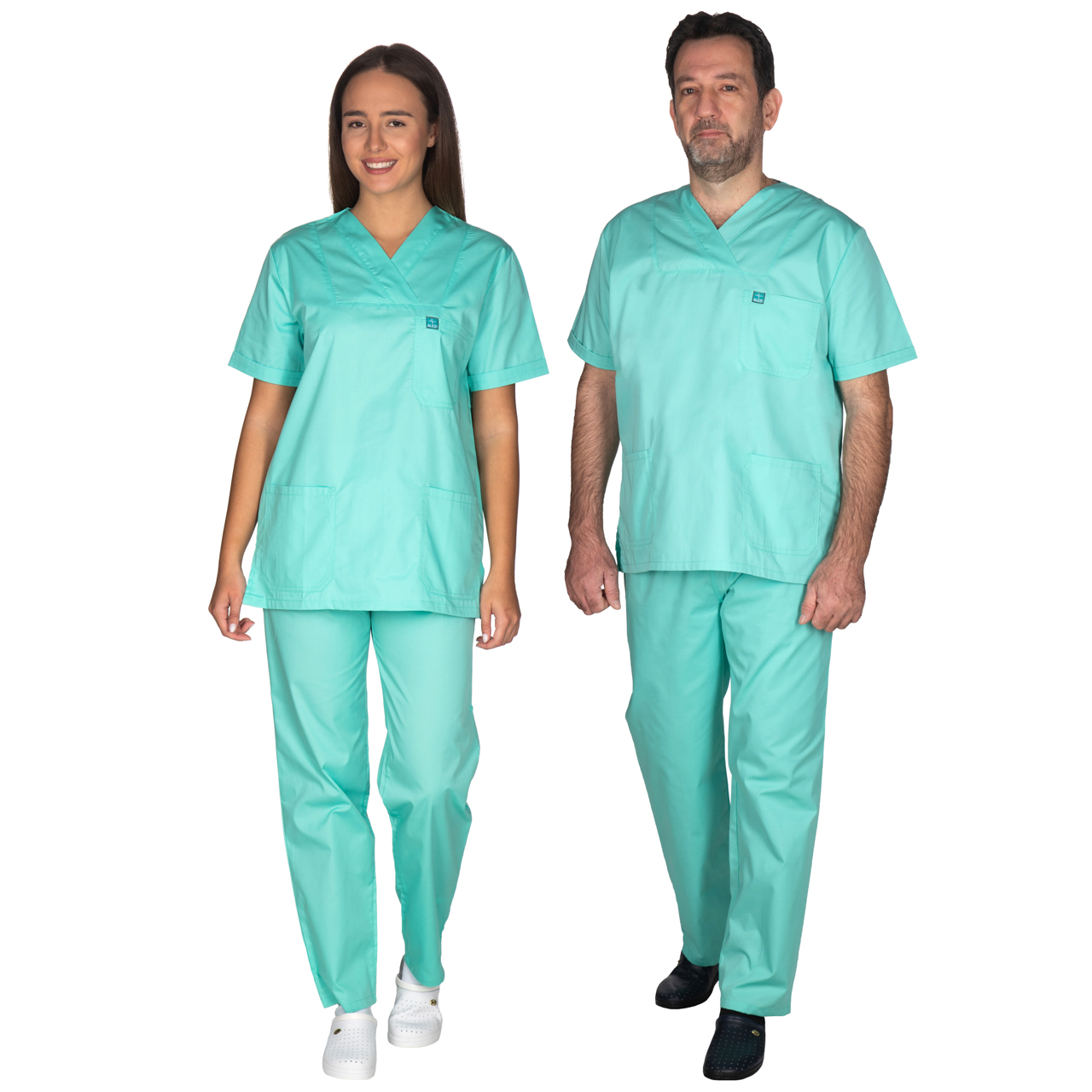 iatromed-scrub-unisex-veraman-1 Ιατρική Στολή Unisex – Βεραμάν - Image 1