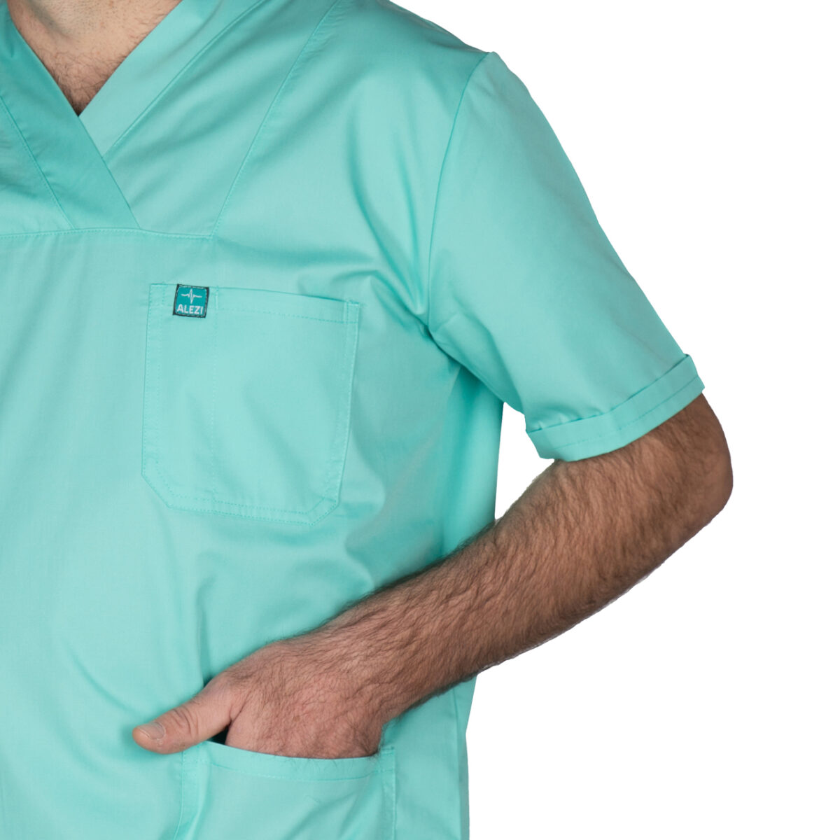 Ιατρική Στολή Unisex – Βεραμάν - Image 6