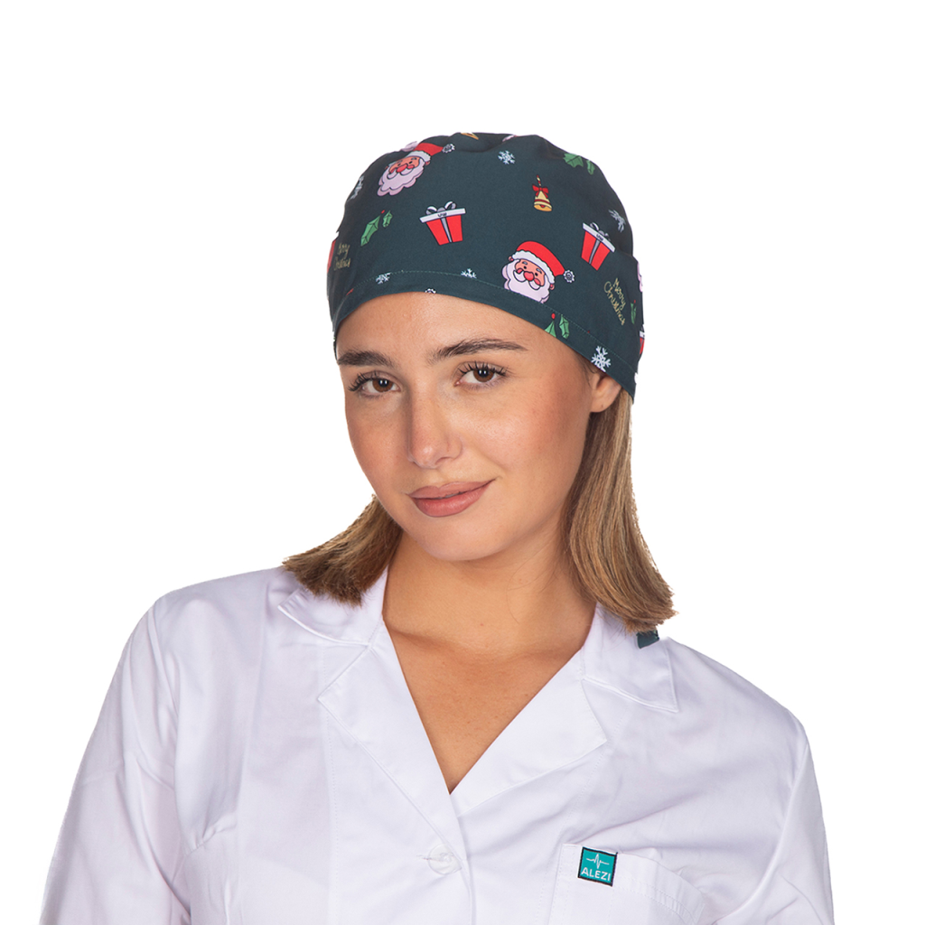 iatromed-skoufaki-stretch-santa-claus Σκουφάκι Stretch – Santa Claus - Image 1