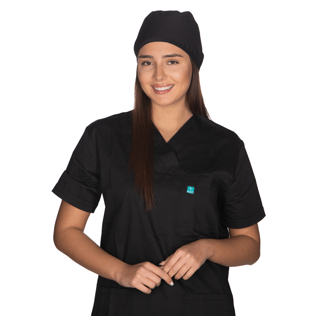 iatromed-skoufaki-unisex-mauro-1 Σκουφάκι Unisex – Μαύρο - Image 1