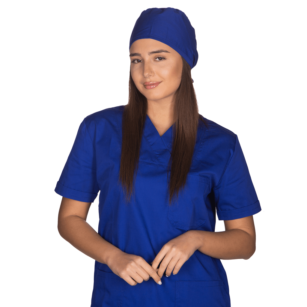iatromed-skoufaki-unisex-mple-1 Σκουφάκι Unisex – Μπλε - Image 1