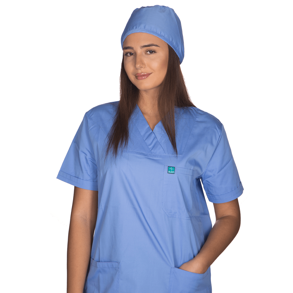 iatromed-skoufaki-unisex-siel-1 Σκουφάκι Unisex – Σιέλ - Image 1